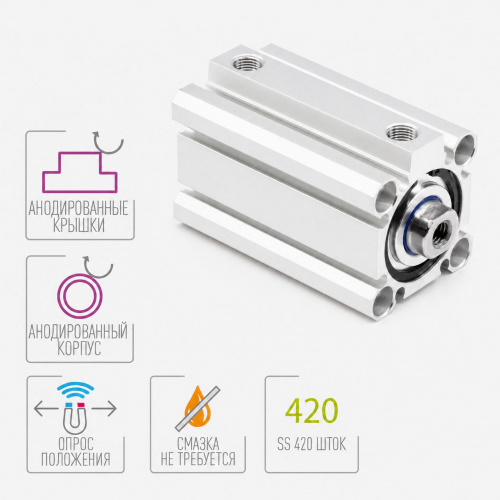 Пневмоцилиндр KD-032-SN-0090 Pemaks Пневмоцилиндр KD-032-SN-0090 Pemaks