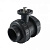 Двусторонний шаровый кран из пвх с фланцем BPVC 1/2" Convalve Двусторонний шаровый кран из пвх с фланцем BPVC 1/2" Convalve