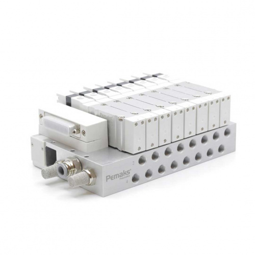 Пневмоостров PV2T-PN-8D-G18-V1 Pemaks Пневмоостров PV2T-PN-8D-G18-V1 Pemaks