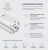 Пневмоцилиндр PK-100-SA-0025-K1-T1 Pemaks