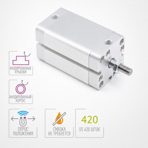 Пневмоцилиндр PK-040-SA-0070-T1 Pemaks Пневмоцилиндр PK-040-SA-0070-T1 Pemaks